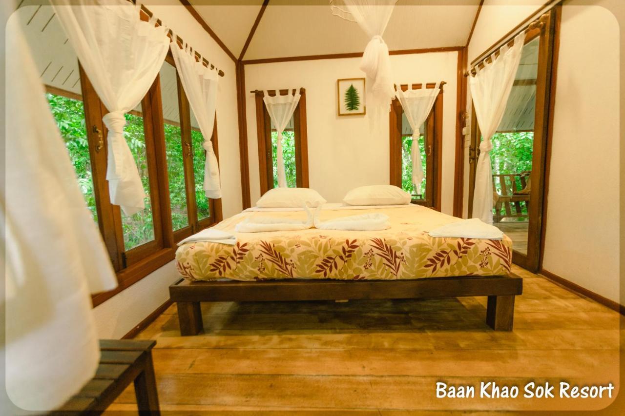 Baan Khaosok Resort Khao Sok National Park Экстерьер фото